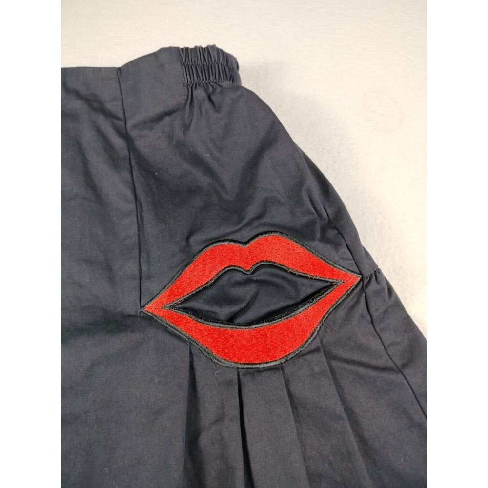 VIVETTA Skirt‎ Women's 38 Black Made In Italy Whimsy Goth Classic Goth Goth Girl - Picture 9 of 10